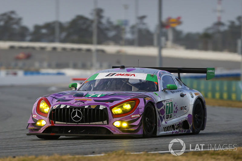 #71 P1 Motorsports Mercedes AMG GT3, GTD: Kenton Koch, Robert Foley III, Juan Perez, Loris Spinelli