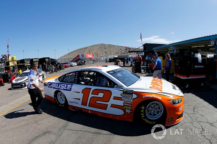 Ryan Blaney, Team Penske, Ford Fusion Devilbiss