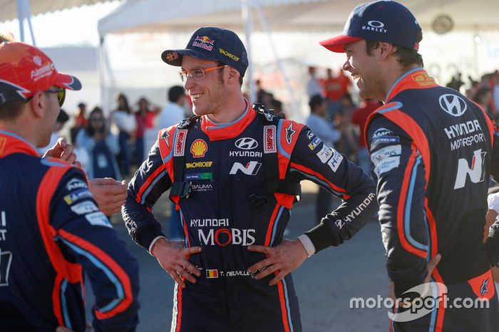 Thierry Neuville, Hyundai Motorsport, Andreas Mikkelsen, Hyundai Motorsport