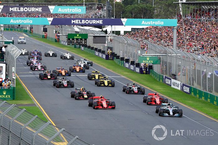 Inicio de la carrera