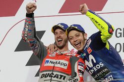 Andrea Dovizioso, Ducati Team, Valentino Rossi, Yamaha Factory Racing