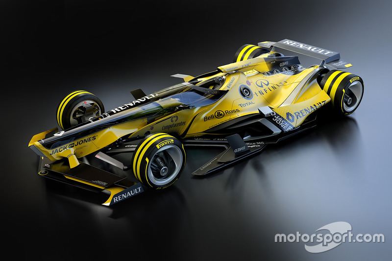 Renault F1 Team 2030 diseño fantasy