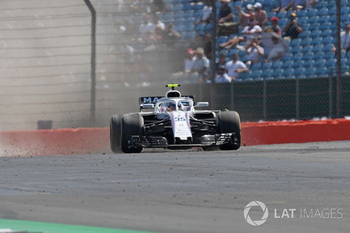15º Sergey Sirotkin, Williams FW41 (495 vueltas)