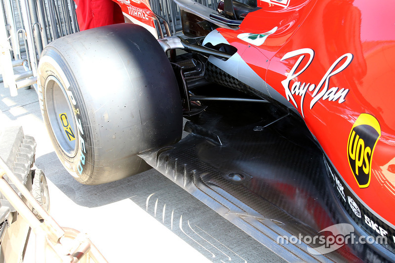 Ferrari SF71H floor