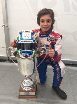 Le vainqueur Andrea Kimi Antonelli