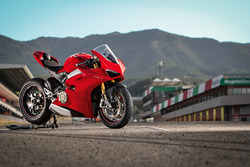 La Ducati Panigale V4 in pista