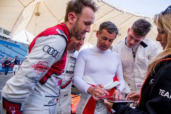 René Rast, Timo Bernhard, Tom Kristensen, Rudy van Buren