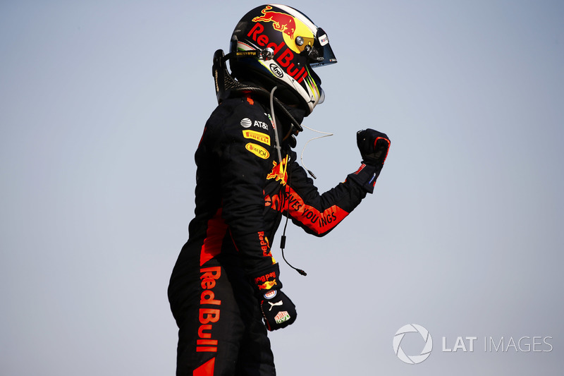 Ganador de la carrera Daniel Ricciardo