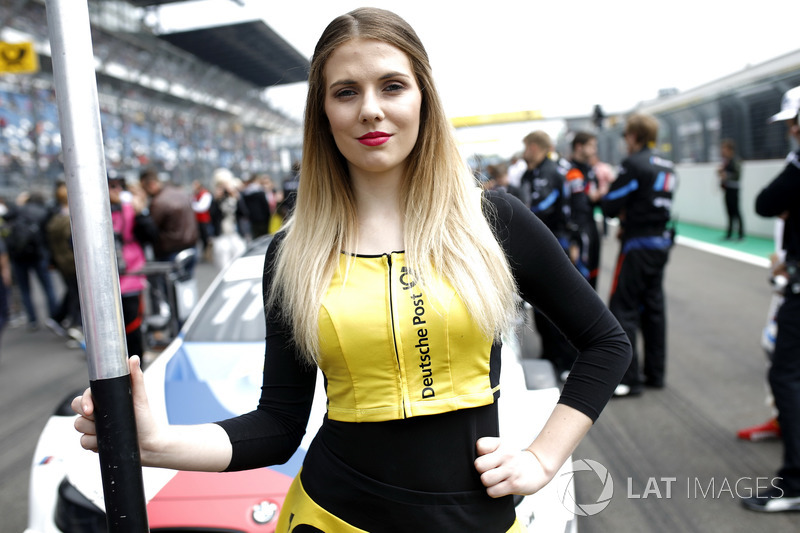 Grid girl of Marco Wittmann, BMW Team RMG