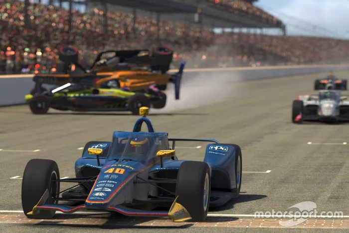 El ganador: Scott McLaughlin, Team Penske