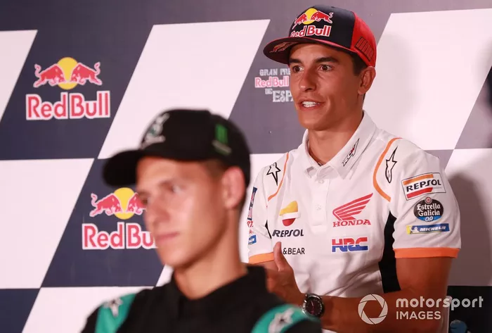 Marc Márquez, Repsol Honda Team, en la conferencia de prensa