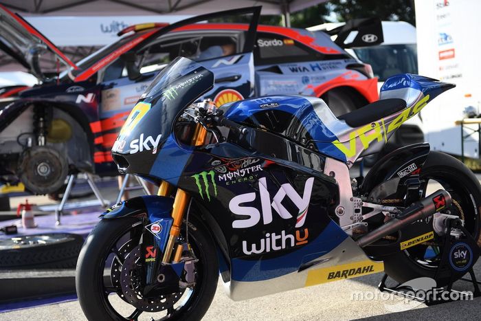 La moto de Luca Marini, Sky Racing Team VR46
