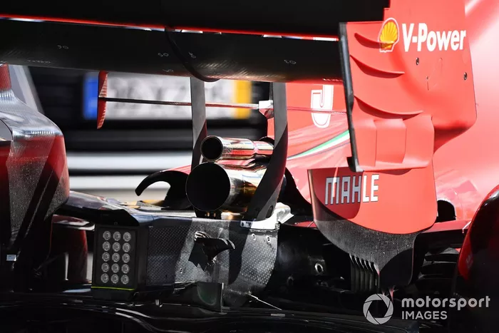 Ferrari technical detail