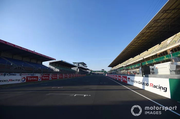 Recta de meta de Le Mans