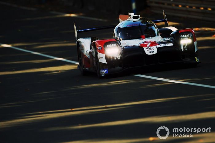#7 Toyota Gazoo Racing Toyota TS050: Mike Conway, Kamui Kobayashi, Jose Maria Lopez