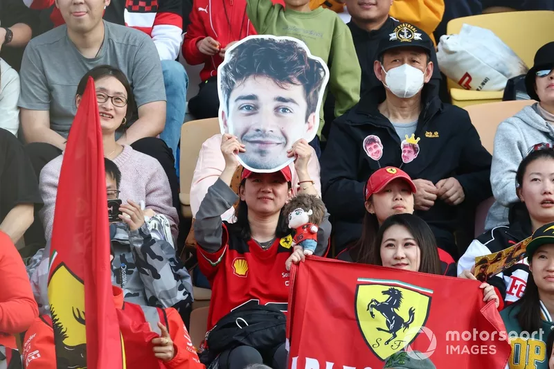 Les fans de Charles Leclerc, Ferrari