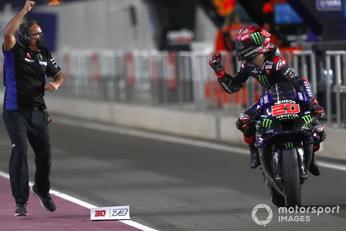 Ganador de la carrera Fabio Quartararo, Yamaha Factory Racing