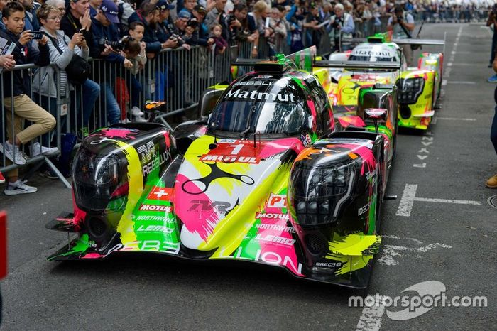 #1 Rebellion Racing Rebellion R-13: Andre Lotterer, Neel Jani, Bruno Senna