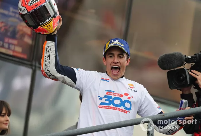 Marc Marquez, ganador de la victoria 300 de Honda