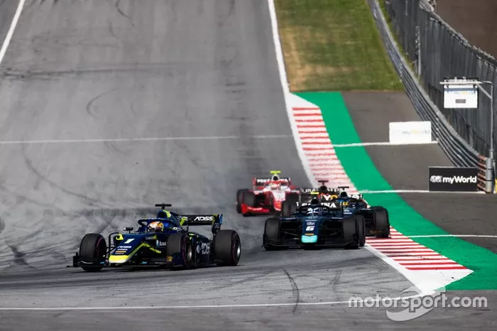 Louis Deletraz, Carlin e Nicholas Latifi, Dams 