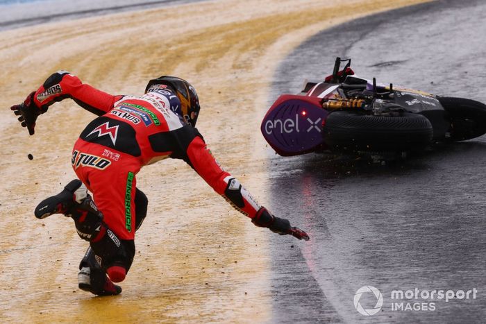 Crash, Lukas Tulovic, Tech 3 E-Racing