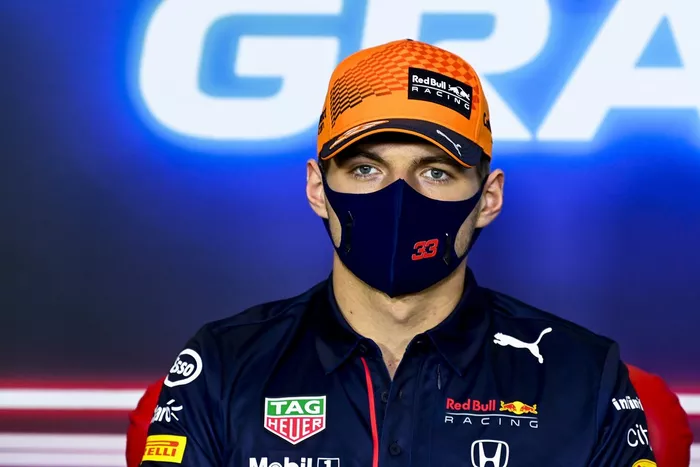 Max Verstappen, Red Bull Racing en la conferencia de prensa