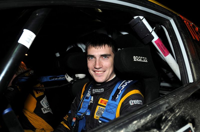 Craig Breen, Ford Fiesta R2, campeón de la WRC Academy
