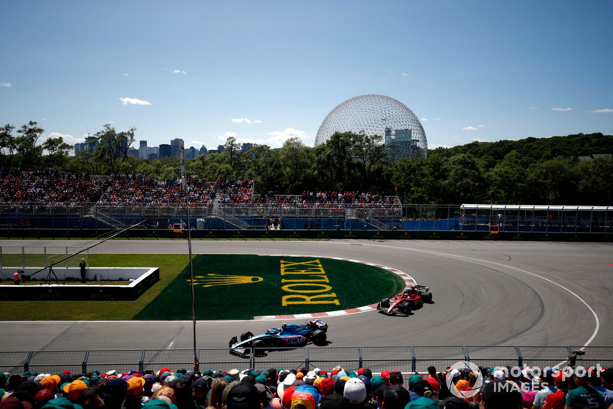 Leclerc's charge through the field was held up by being stuck behind Ocon