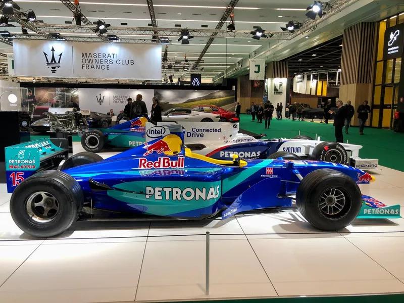 La Sauber-Petronas C17 de Johnny Herbert