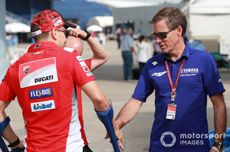 Хорхе Лоренсо, Ducati Team, Лін Джарвіс, керівний директор Yamaha Factory Racing