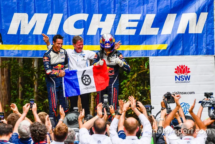 I Campioni 2018 del WRC Sébastien Ogier, Julien Ingrassia, Ford Fiesta WRC, M-Sport Ford, Malcolm Wilson