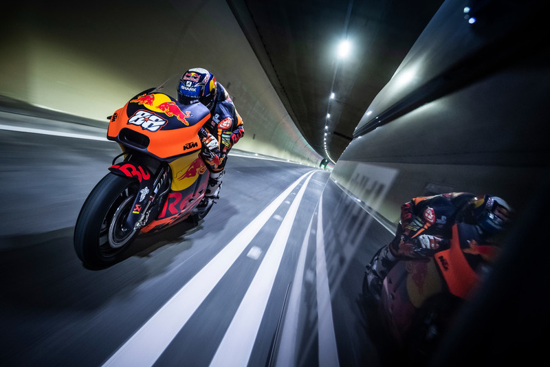 Miguel Oliveira, Red Bull KTM Factory Racing goes Gleinalmtunnel