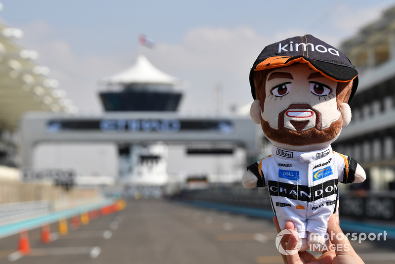 Une poupée Fernando Alonso, McLaren
