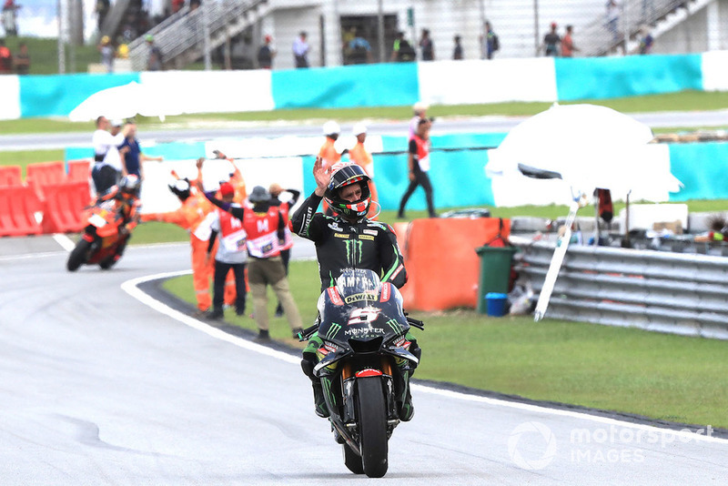 Finis ketiga, Johann Zarco, Monster Yamaha Tech 3