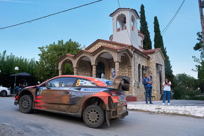 Ott Tänak, Martin Järveoja, Hyundai Motorsport Hyundai i20 Coupe WRC