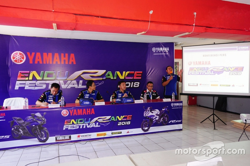 Konferensi pers Yamaha Endurance Festival 2018