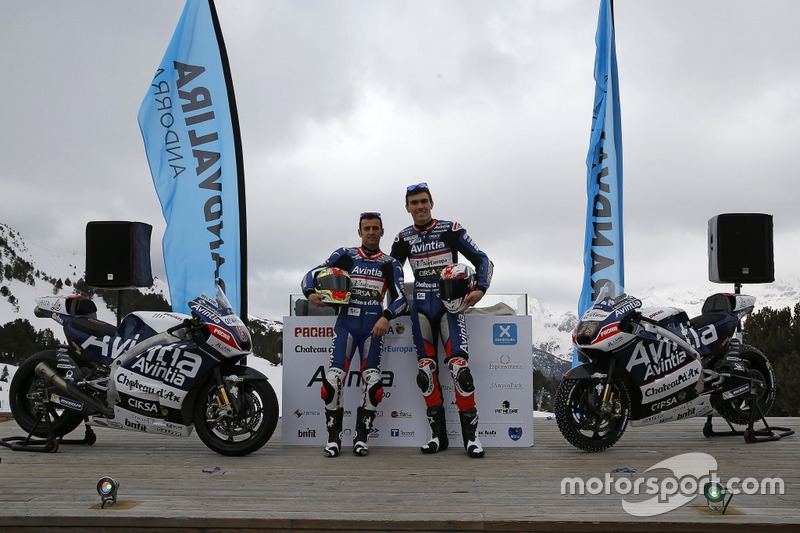 Hector Barbera and Loris Baz, Avintia Racing