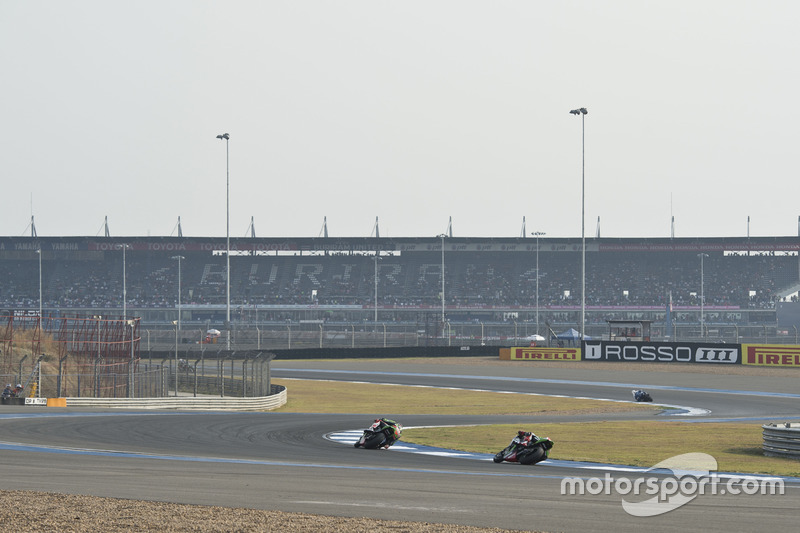 Jonathan Rea, Kawasaki Racing Team y Tom Sykes, Kawasaki Racing Team