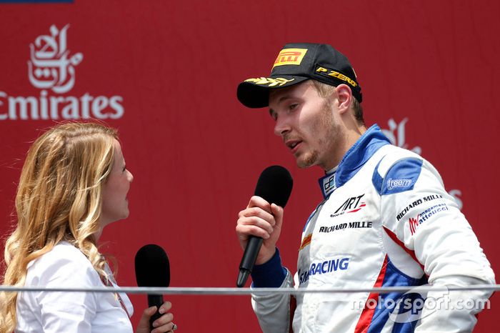 Segundo lugar Sergey Sirotkin, ART Grand Prix
