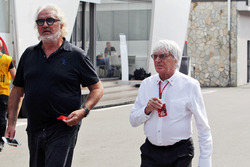 Flavio Briatore und Bernie Ecclestone,