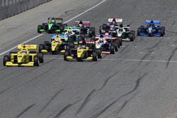 Start: Pato O'Ward, Team Pelfrey leads
