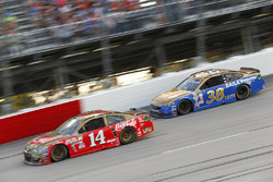 Landon Cassill, Front Row Motorsports Ford, Tony Stewart, Stewart-Haas Racing