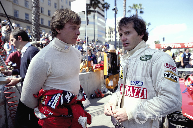 Didier Pironi e Gilles Villeneuve, 1982