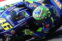 Valentino Rossi, Yamaha Factory Racing, avec son casque spécial pour le Mugello