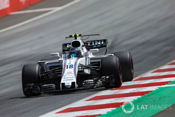 11º Lance Stroll, Williams FW40 (18 puntos)