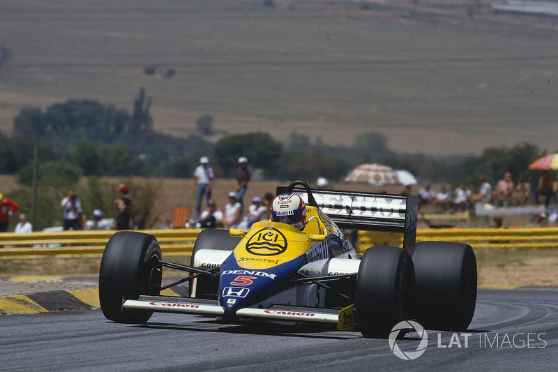 4º Nigel Mansell, Williams FW10, Kyalami 1985. Tiempo: 1:02.366