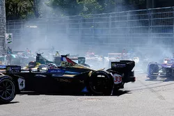 Stéphane Sarrazin, Techeetah, part en tête-à-queue