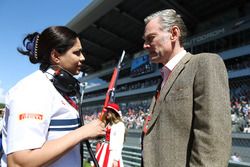 Monisha Kaltenborn, Team Principal Sauber, Sean Bratches, directeur des opérations commerciales, Formula One Group