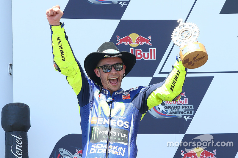 Segundo puesto para Rossi y líder del mundial