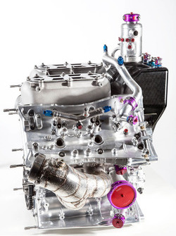 Porsche 919 Hybrid, il motore 4 cilindri turbo